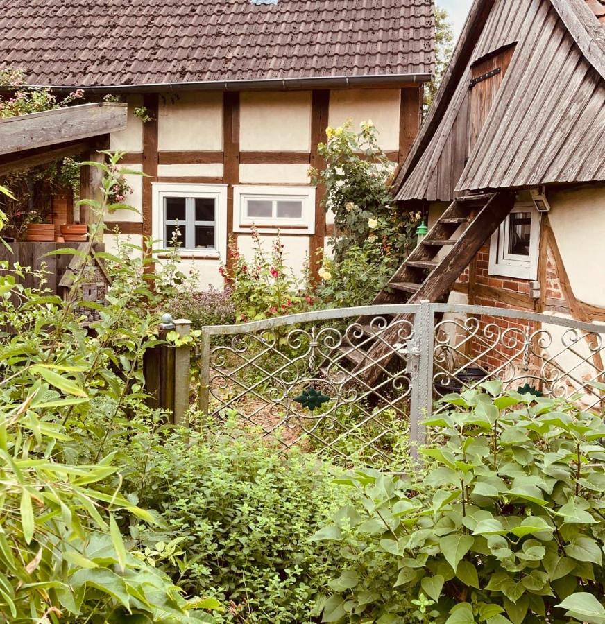 Ferienhaus Zur Sonne Wolpinghausen Exteriör bild